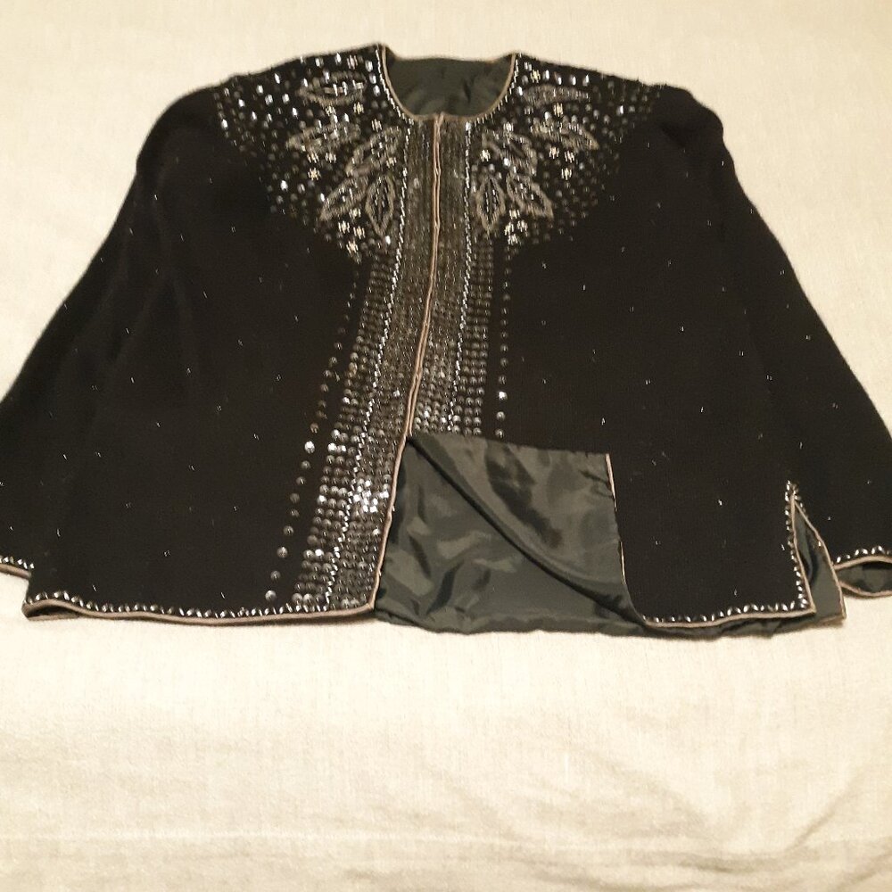 Sequin/Rhinestone cardigan sweater
